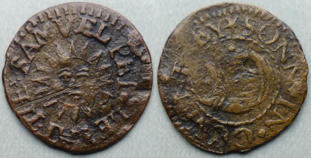 Coventry, Samuel Peisley farthing token Coventry, Samuel Peisley farthing token